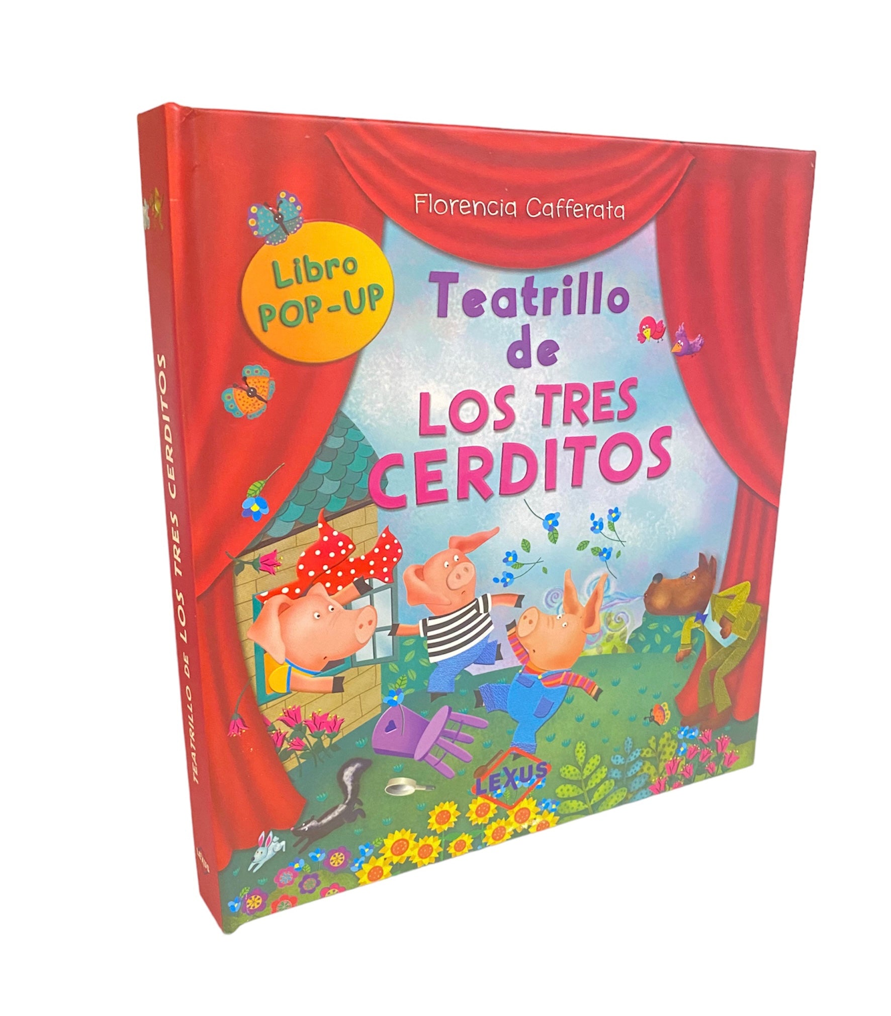 Libro pop-up Teatrillo de los Tres Cerditos