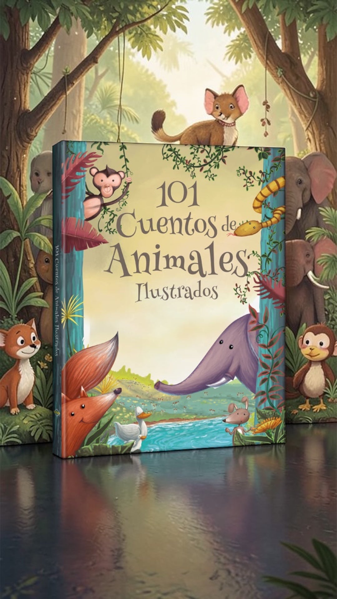 101 Cuentos Ilustrados de Animales para Niños – Historias Cortas para Leer y Soñar