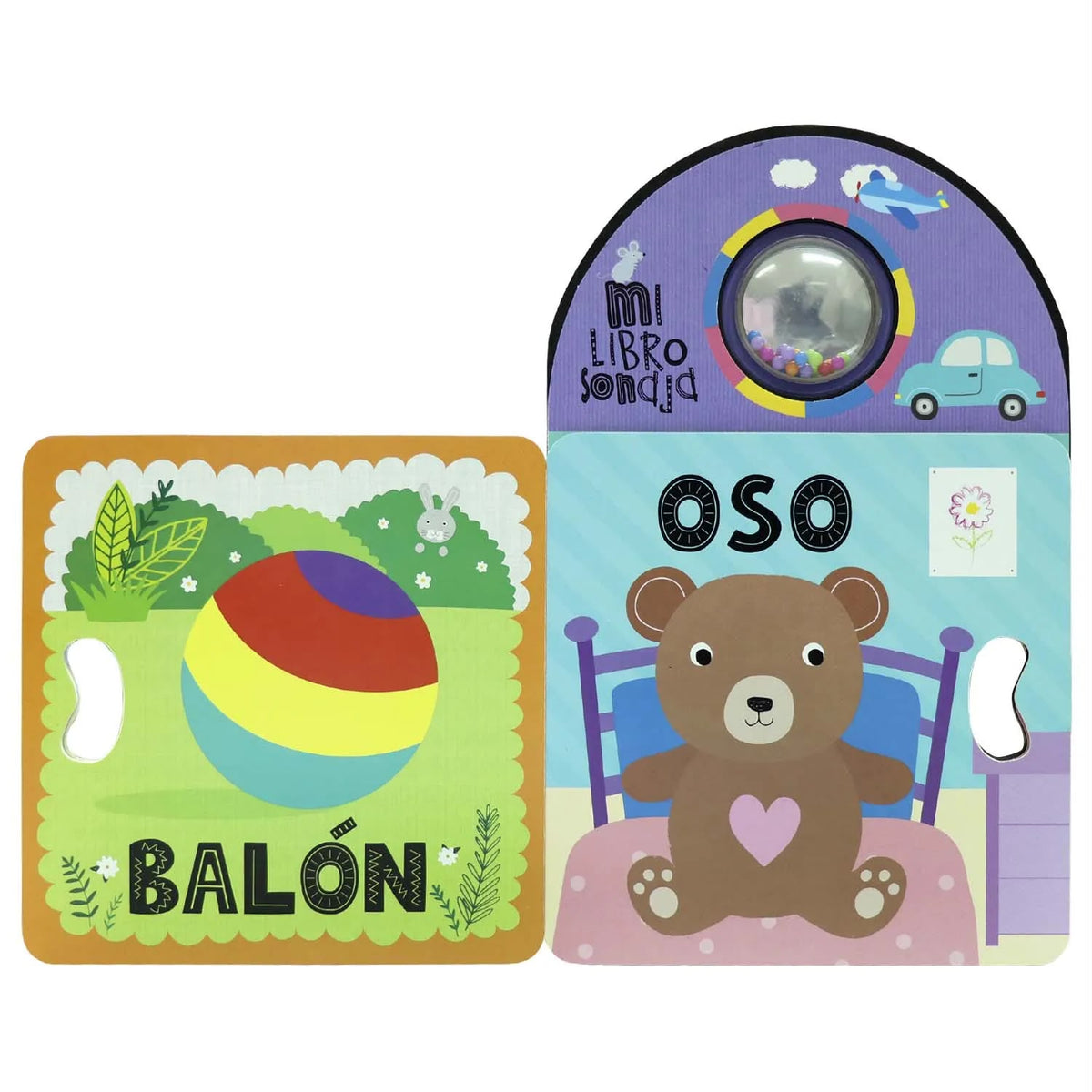 Mi Libro Sonaja Palabras para Niños desde 0 Años