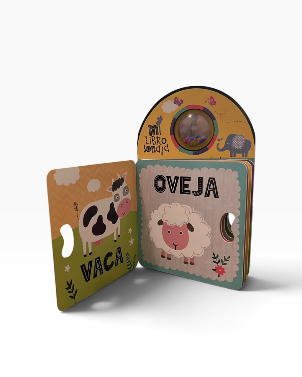 Mi Libro Sonaja Animales para Niños desde 0 Años