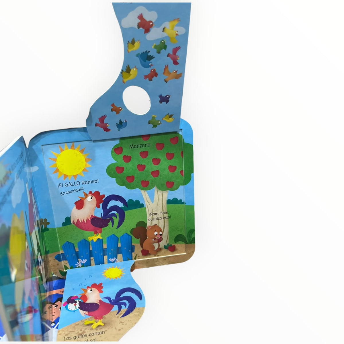 Abre y Descubre La Granja-Libro Infantil Interactivo