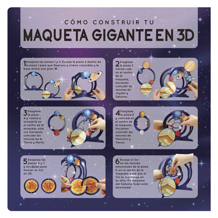 Construye Maqueta en 3D y Conoce Gran Sistema Solar