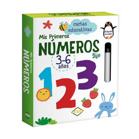 30 Cartas Educativas - Mis Primeros Números