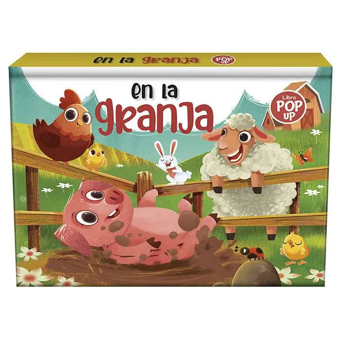 Libro Infantil La Granja con Pop up