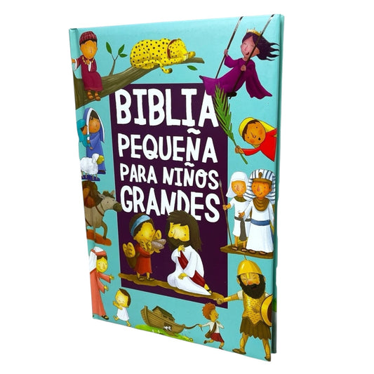 Libro La Biblia Pequeña para Niños Grandes Ilustrada