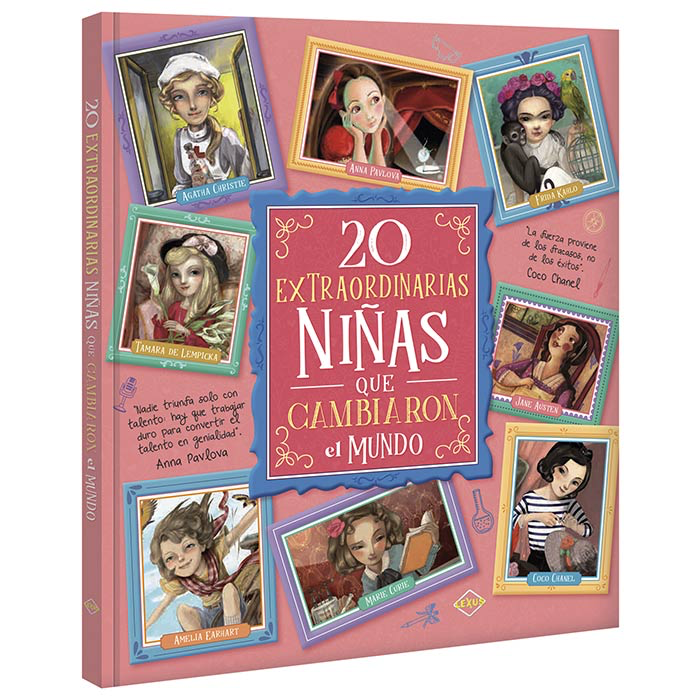 20 Extraordinarias Niñas que Cambiaron el Mundo Libro Infantil