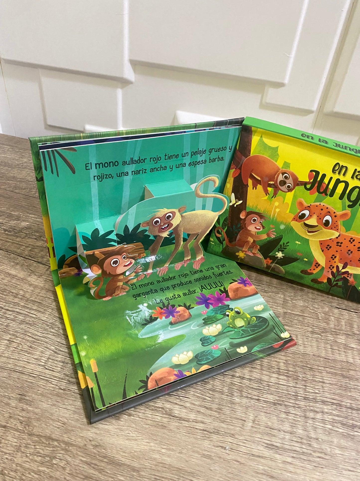 Libro Infantil En La Jungla