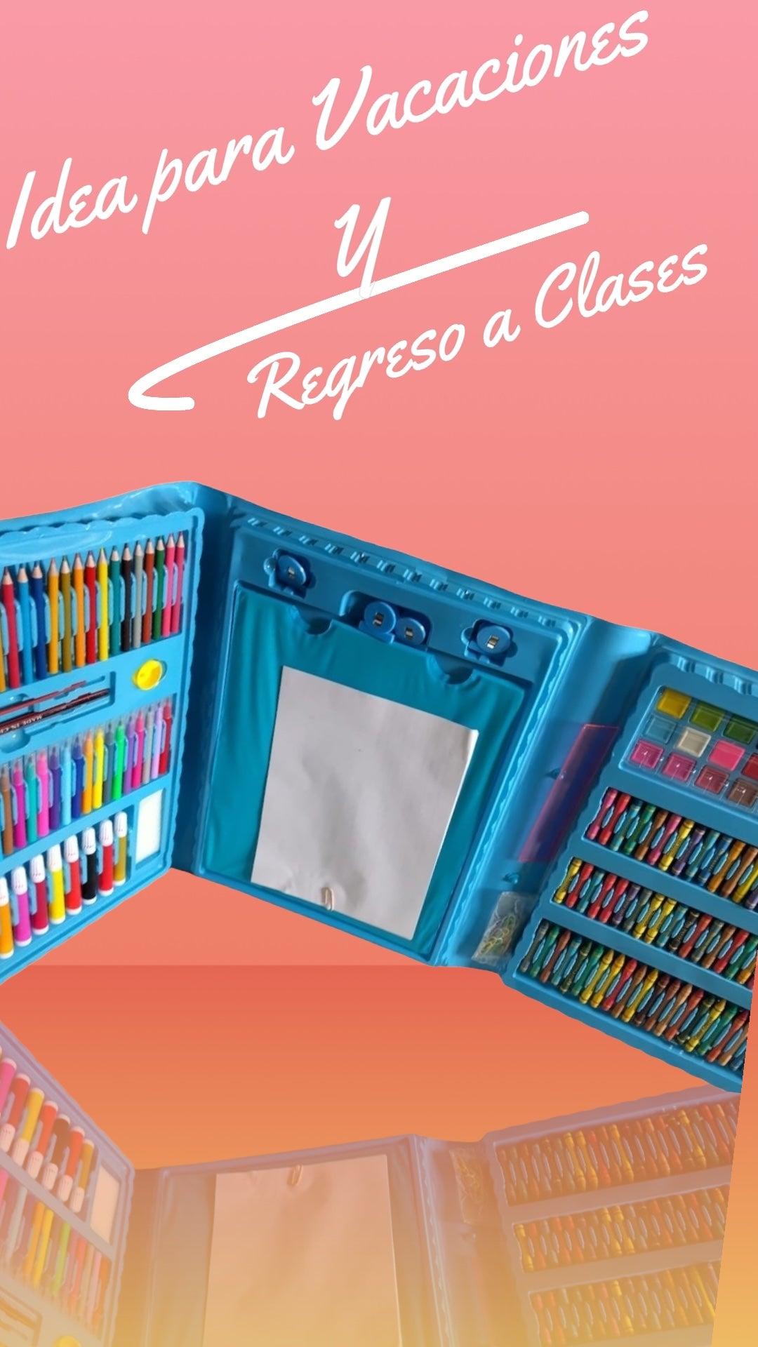 Estuche de Colores para niños y niñas de 208 piezas