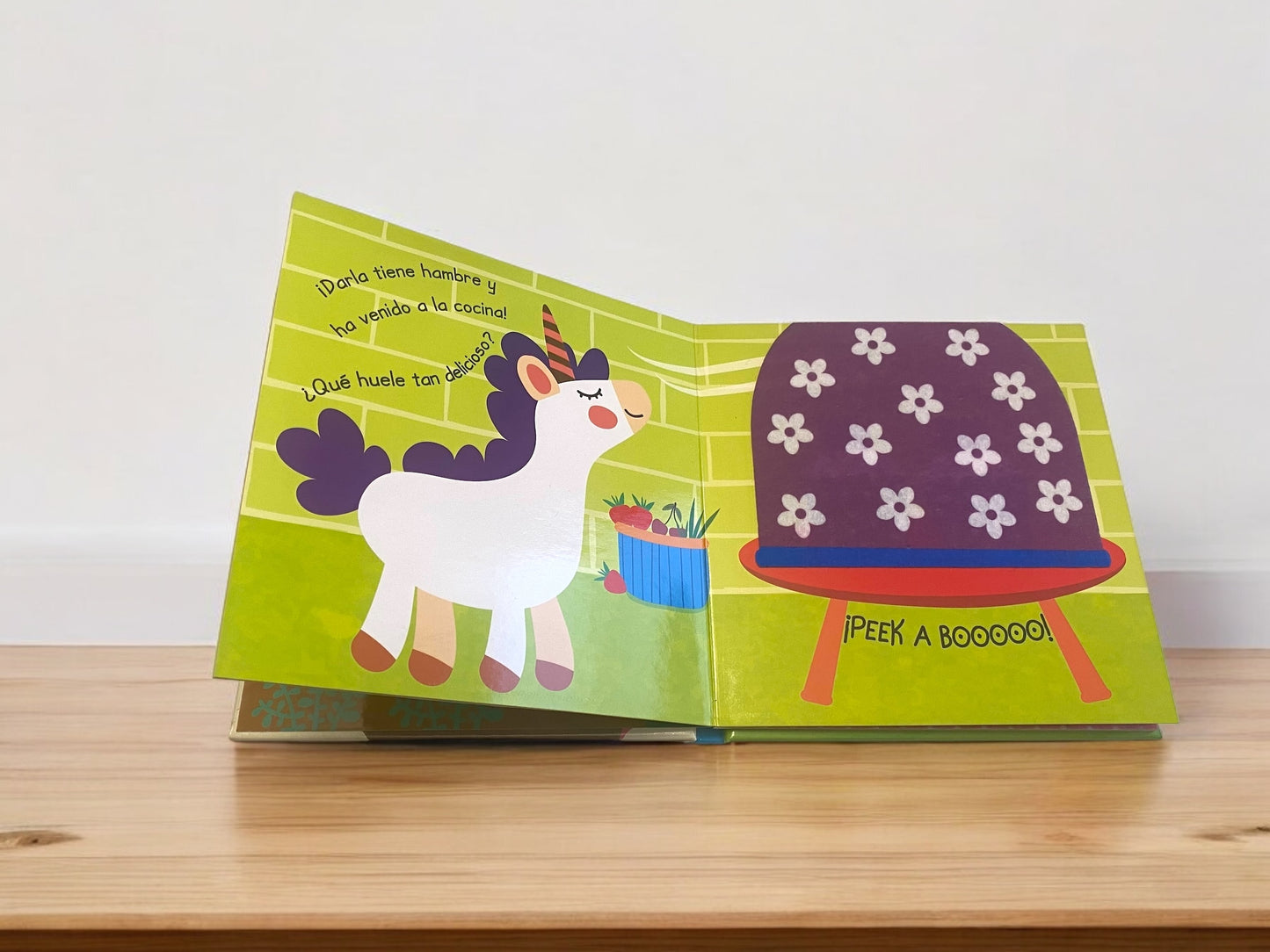 Libro desde 0 años Peekaboo Unicornios Libro Con Solapas De Fieltro