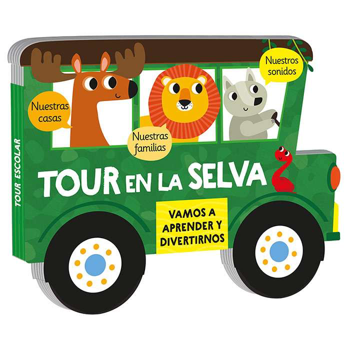 Libro Infantil, Tour en la Selva