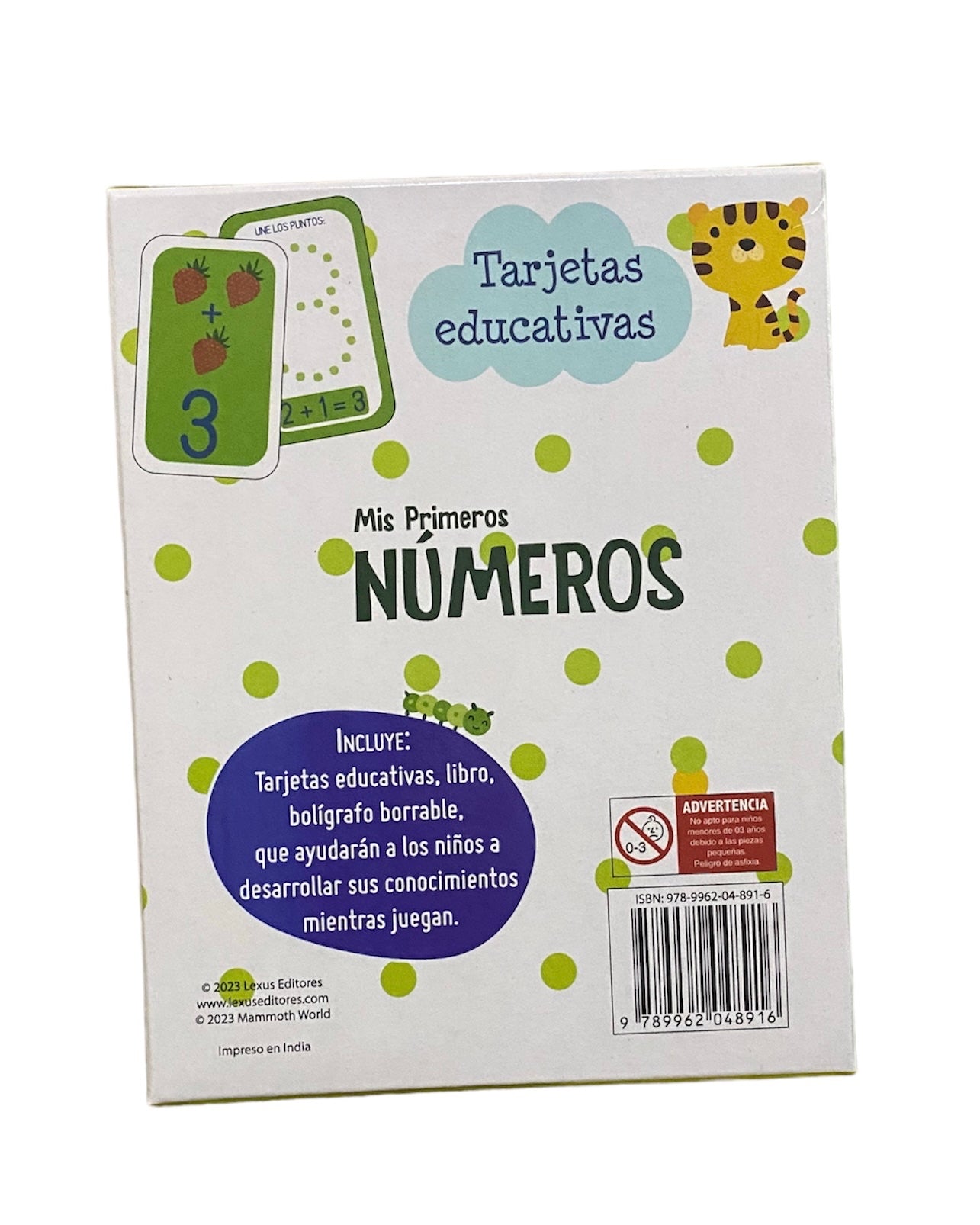 30 Cartas Educativas - Mis Primeros Números