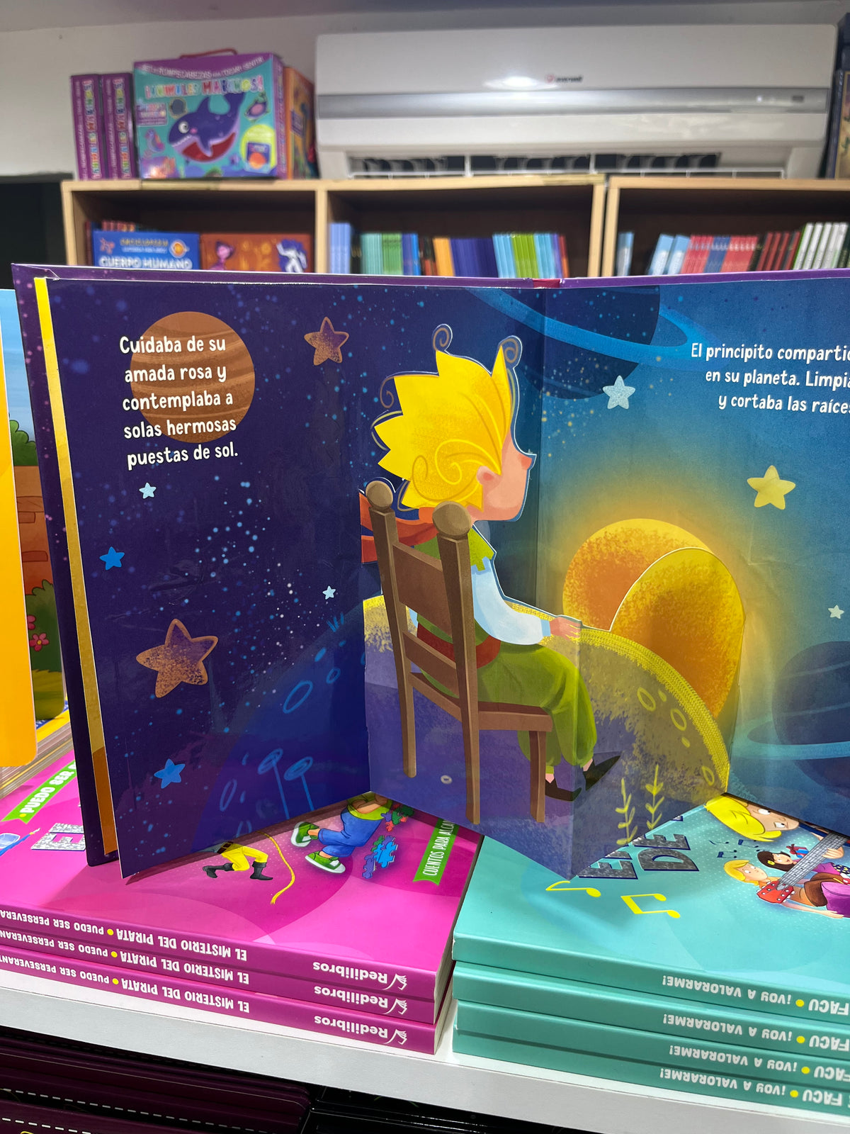 Libro Infantil El Principito Pop-Up con Imágenes 3D