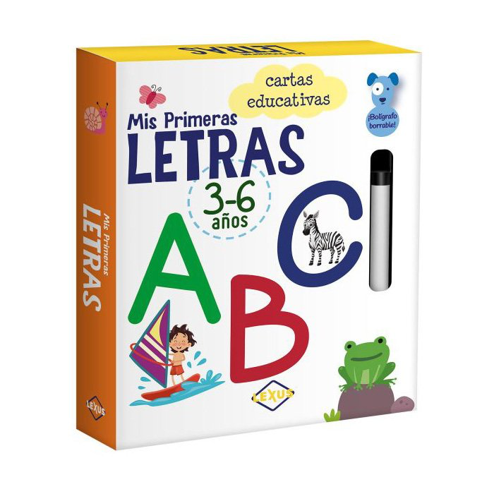 30 Cartas Educativas - Mis Primeras Letras ABC