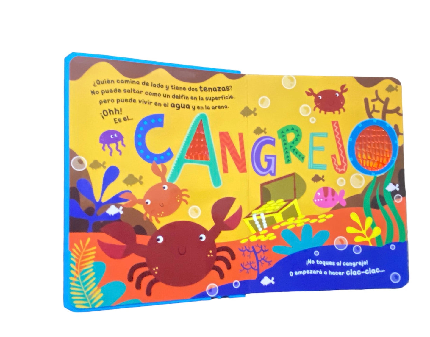 Libro Infantil ¡No Toques al Cangrejo!