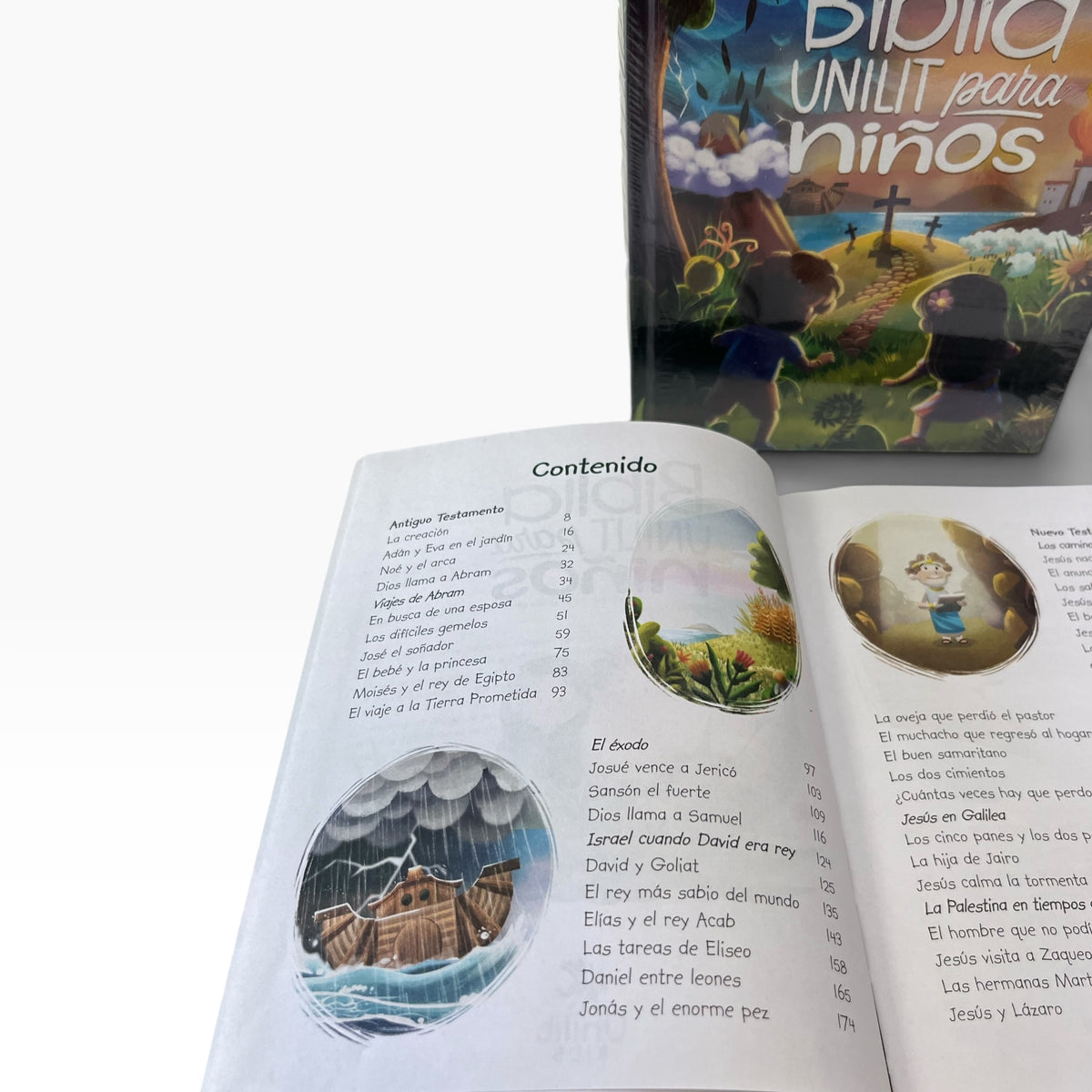 Biblia Unilit para Niños con Hermosas Ilustraciones