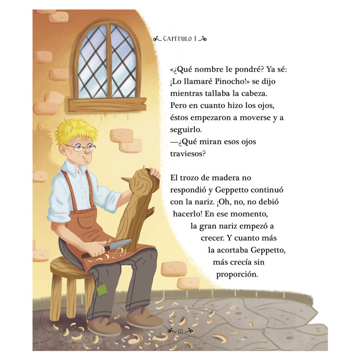 Cuentos Clásicos Infantiles, Las Aventuras de Pinocho