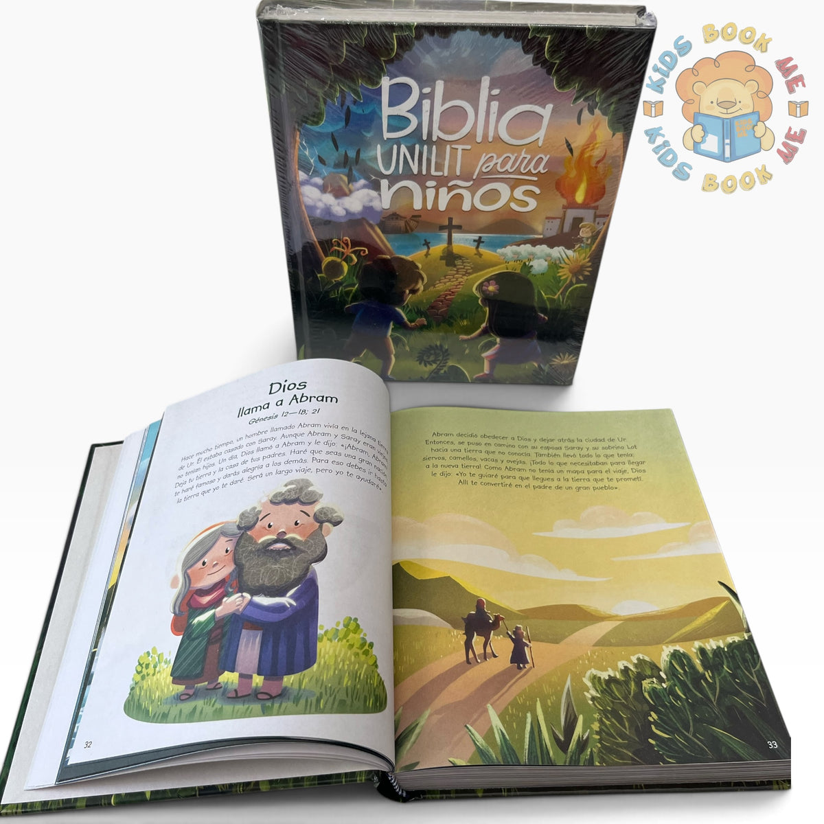 Biblia Unilit para Niños con Hermosas Ilustraciones