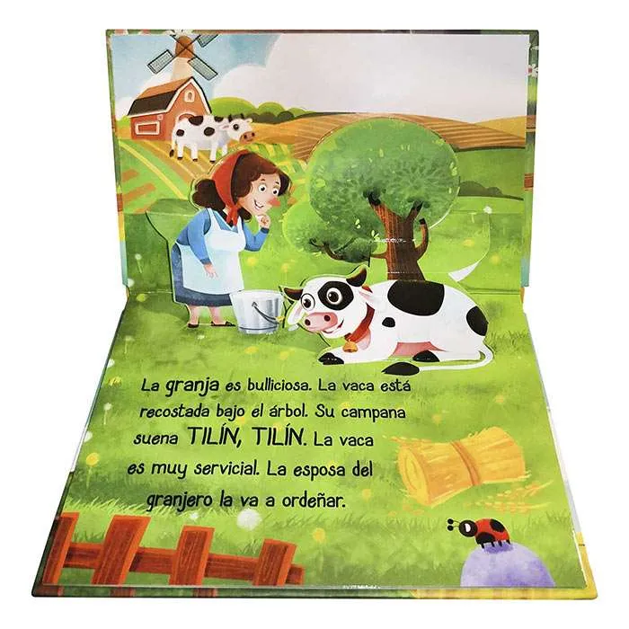 Libro Infantil La Granja con Pop up