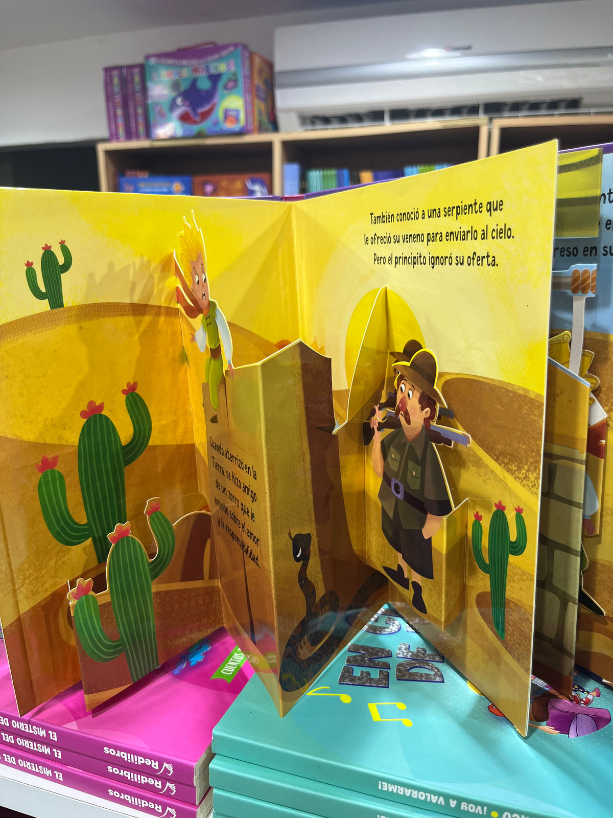 Libro Infantil El Principito Pop-Up con Imágenes 3D