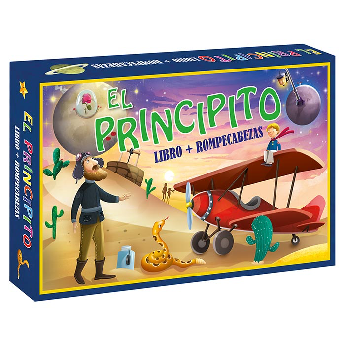 El Principito Libro Con Rompecabezas