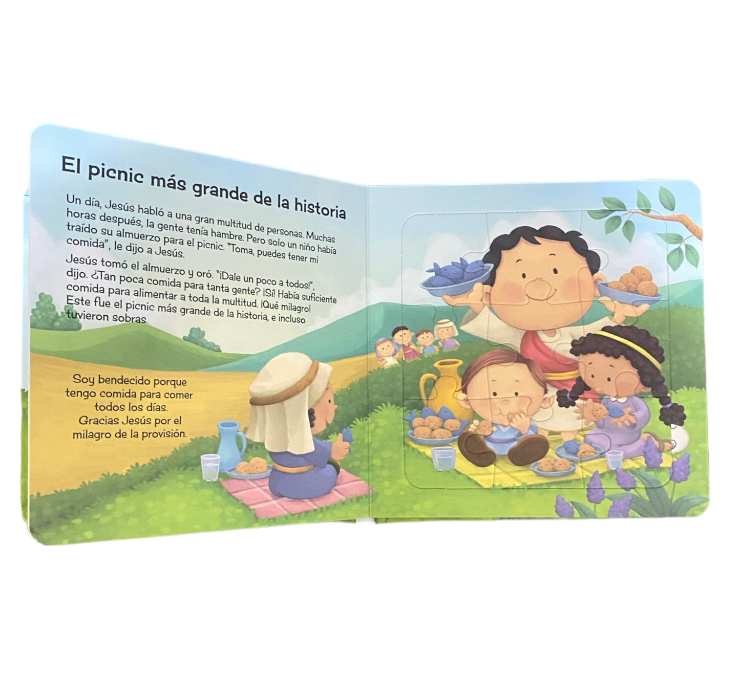 Libro Rompecabezas Milagros de Jesús