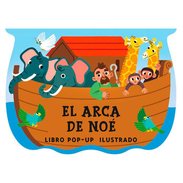 Libro Religioso Infantil Jonás y la Ballena Ilustrado con Pop-up