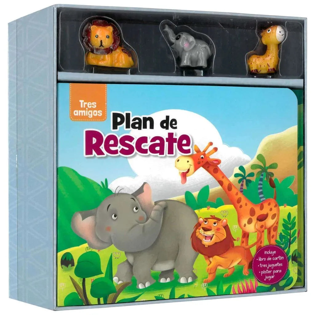 Plan de Rescate, Libro Infantil con Juguetitos