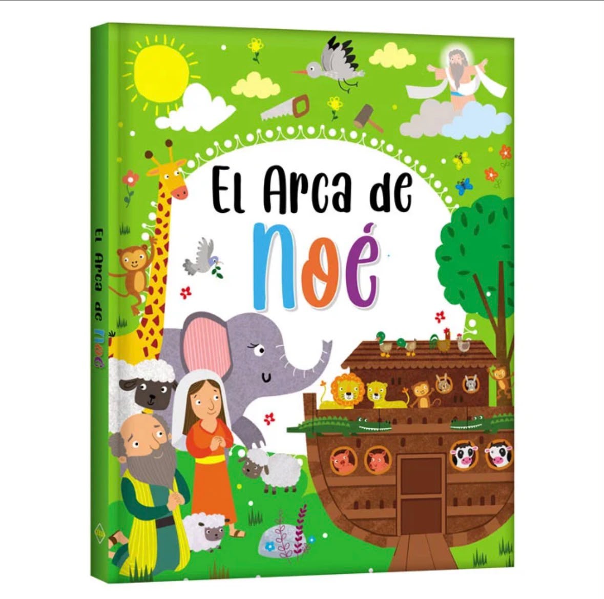 Libro Infantil El Arca de Noé En Cartón Resistente
