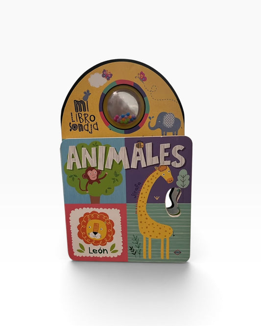 Mi Libro Sonaja Animales para Niños desde 0 Años