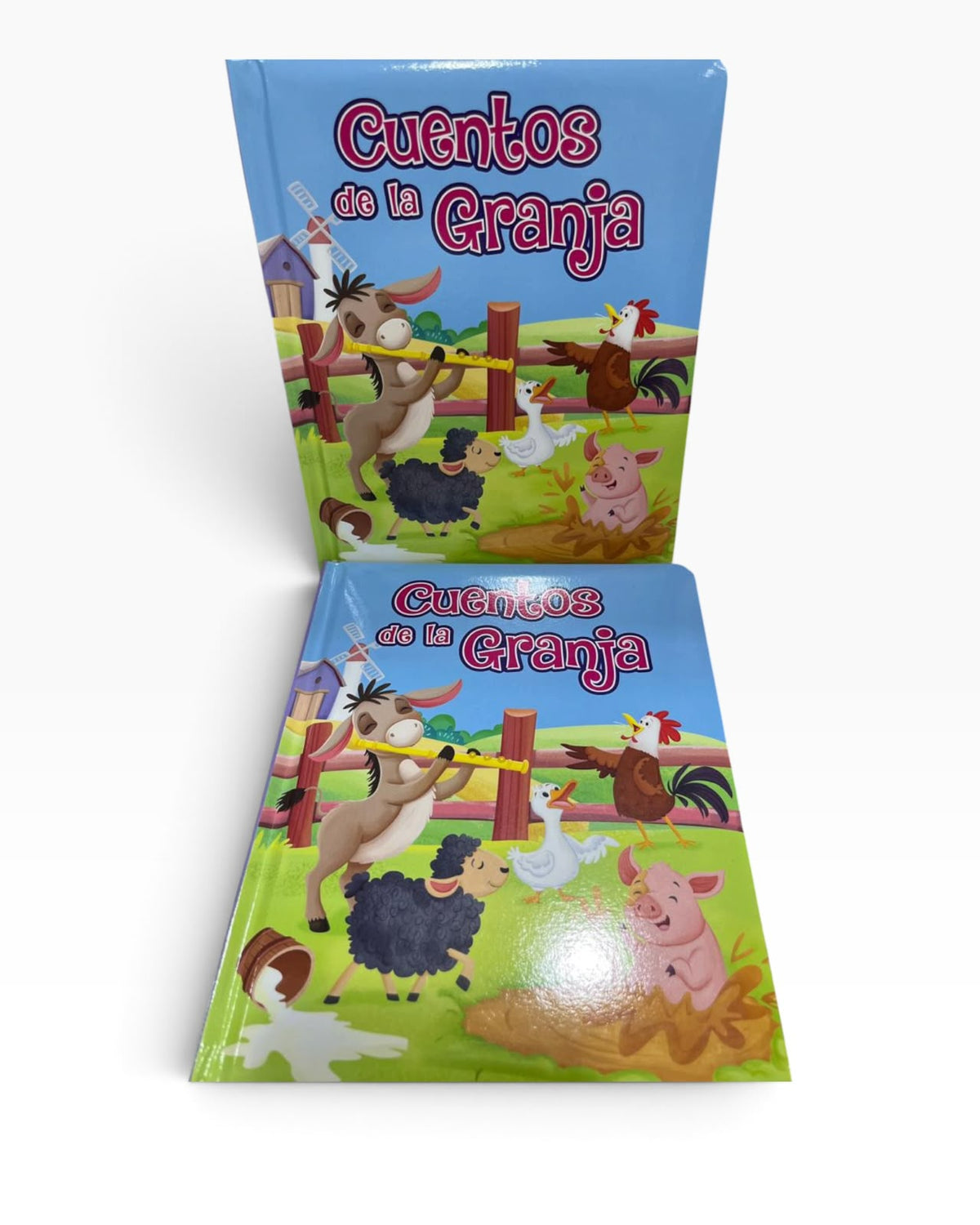 Libro Cuentos de La Granja En Carton Resistente