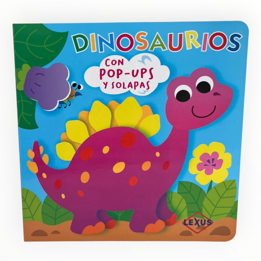 Libro con Imágenes 3D y Solapas para Descubrir Dinosaurios