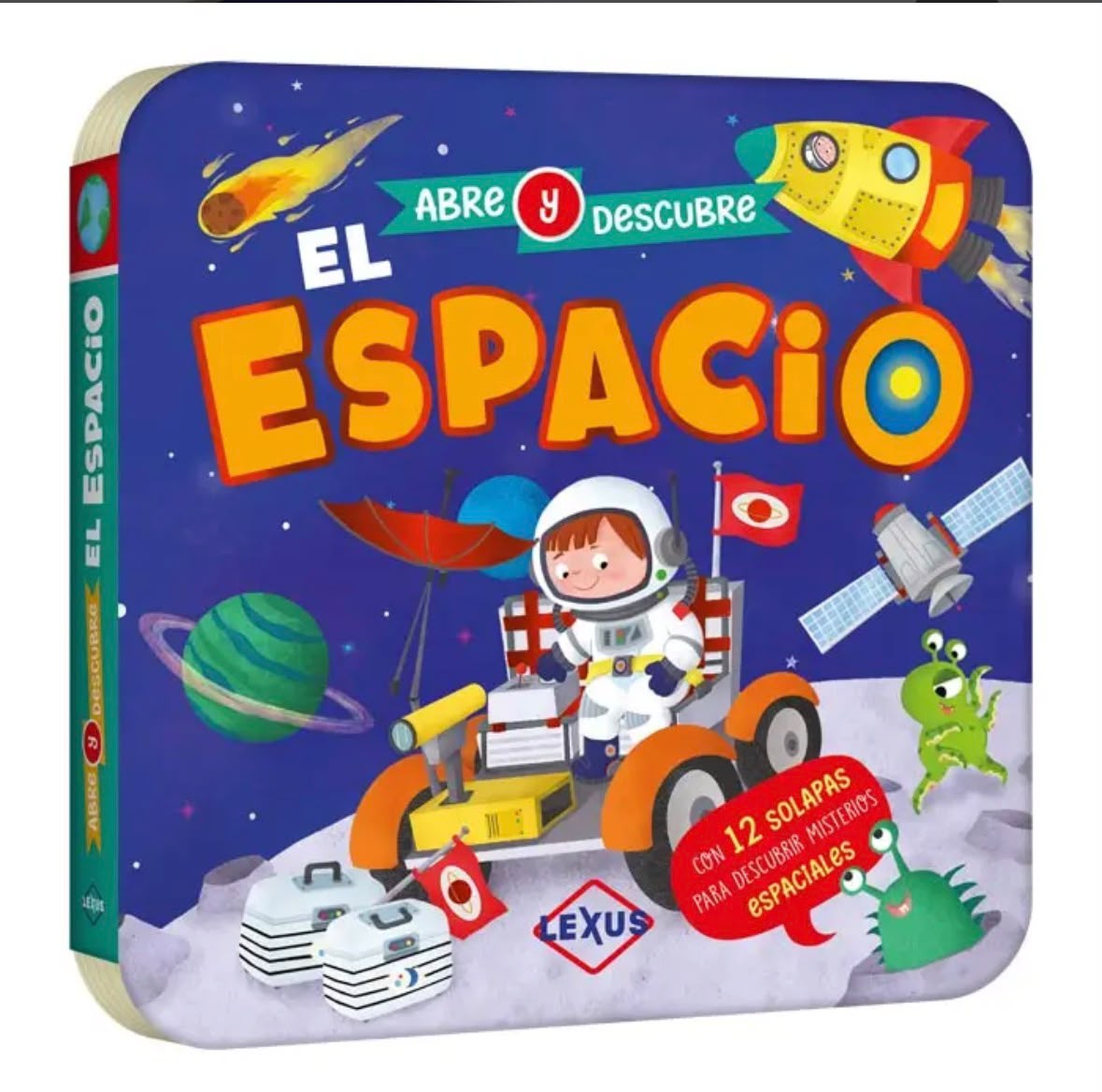 Abre y Descubre El Espacio-Libro Infantil Interactivo