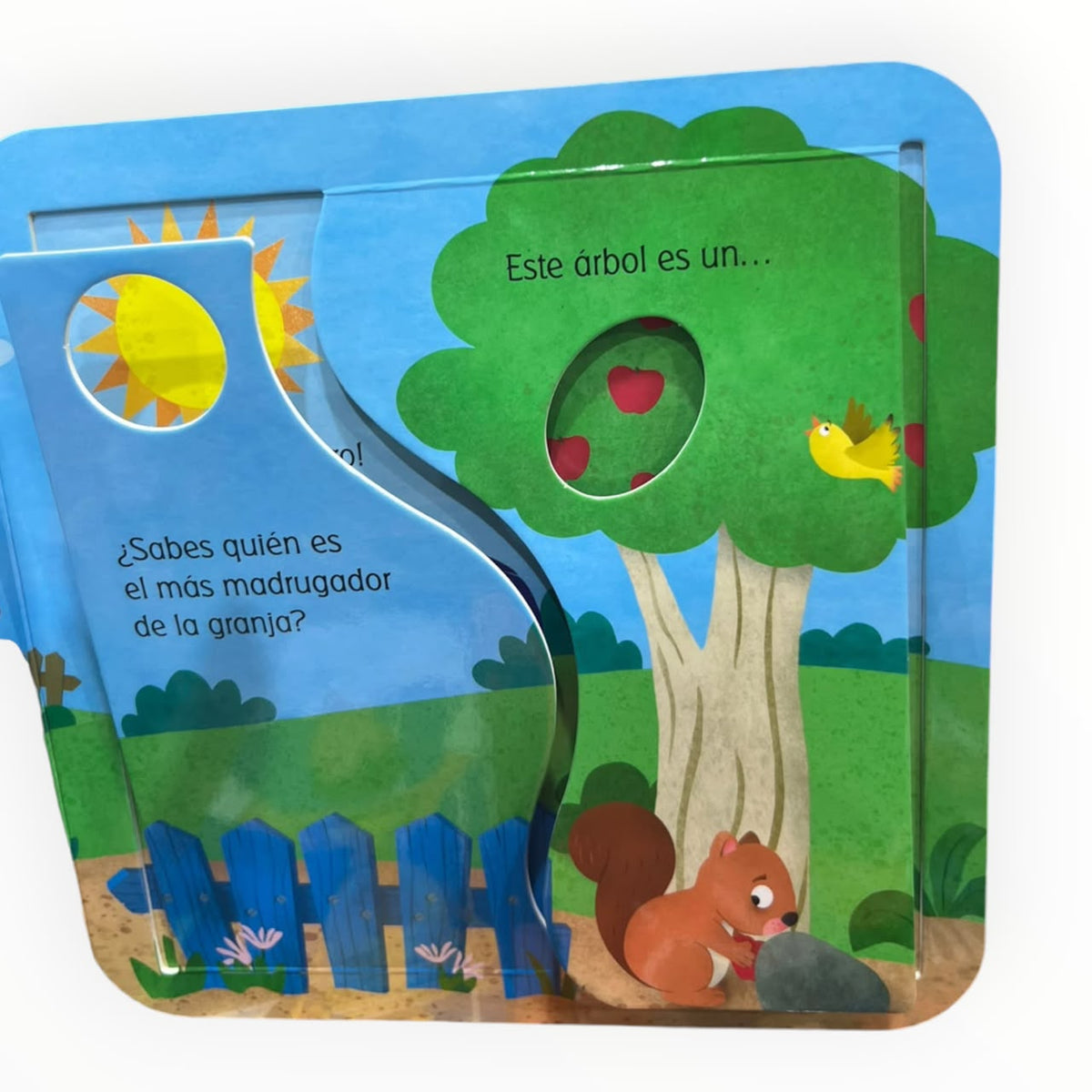 Abre y Descubre La Granja-Libro Infantil Interactivo