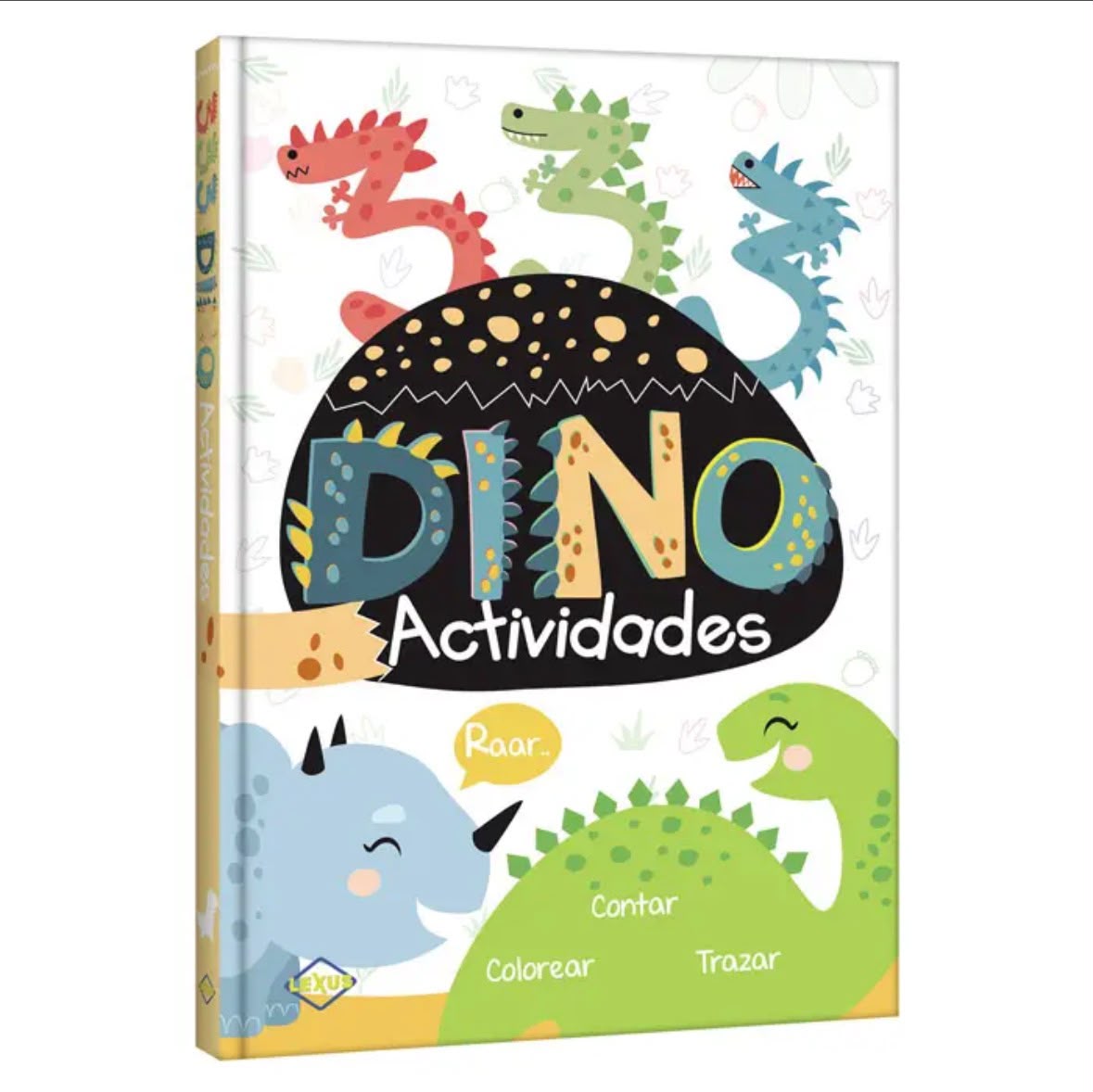 333 Dino Actividades-Libro Infantil