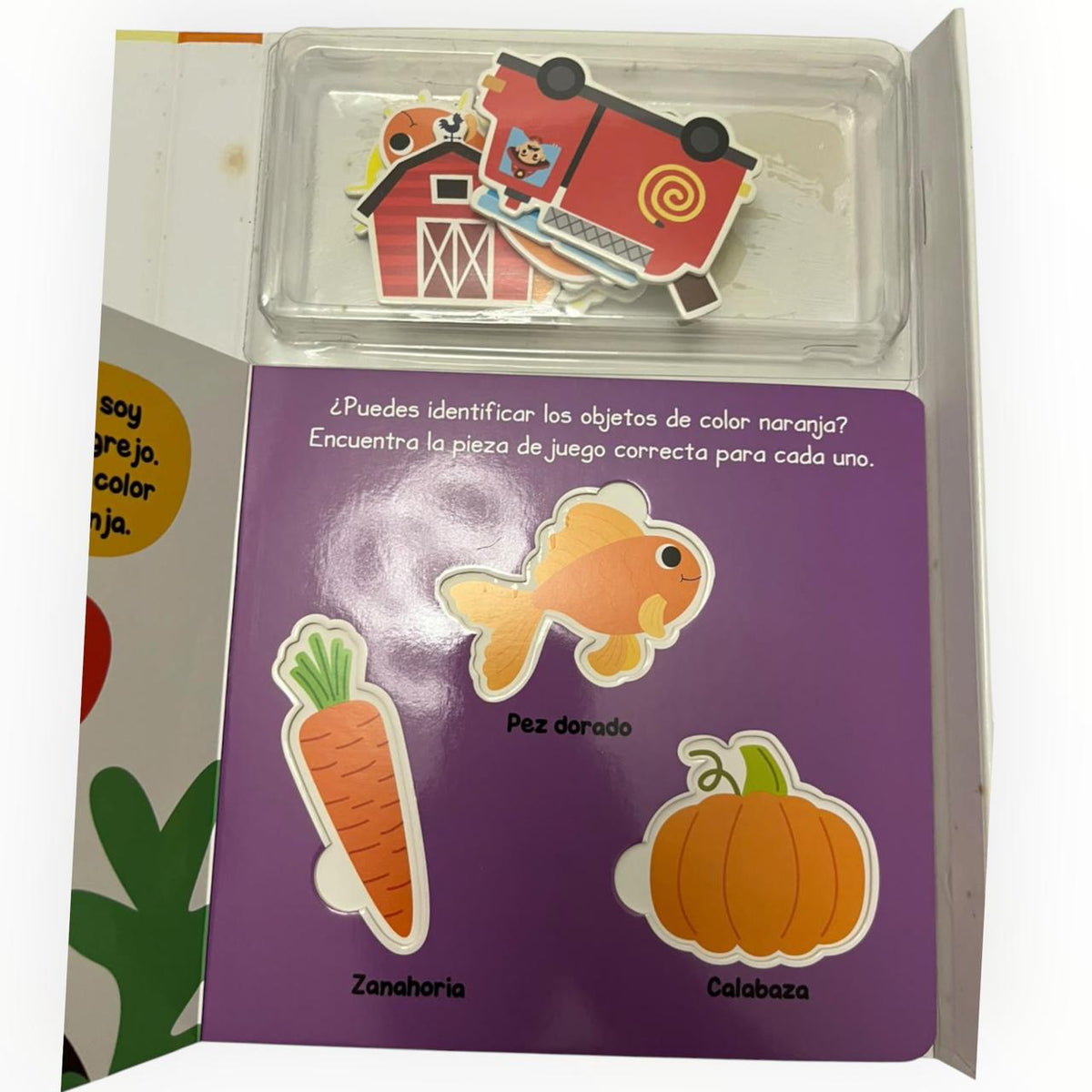 Libro Infantil Aprende sobre los Colores con Pieza