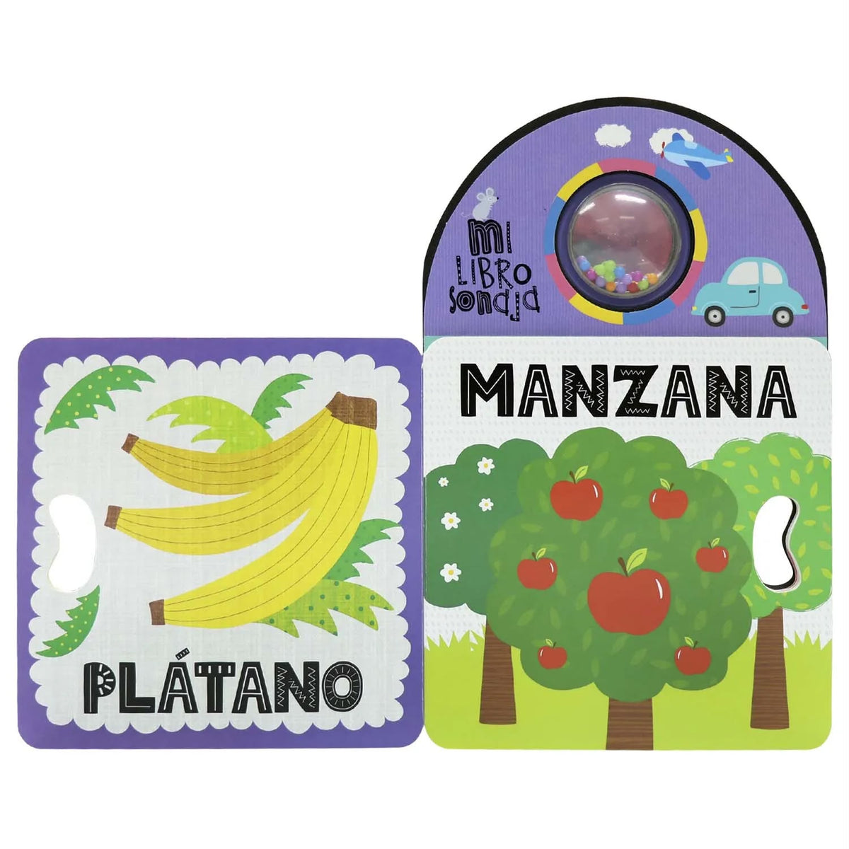 Mi Libro Sonaja Palabras para Niños desde 0 Años