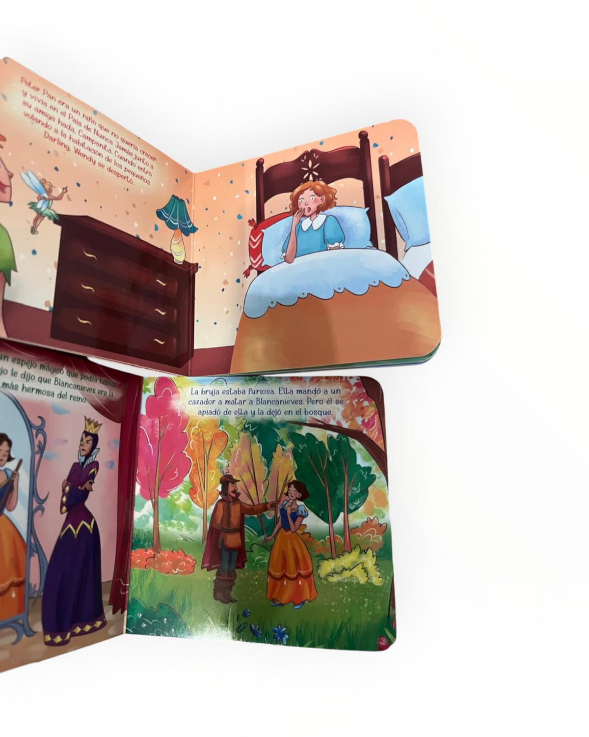 Colección de 8 Libros en Cartón Cuentos Clásico