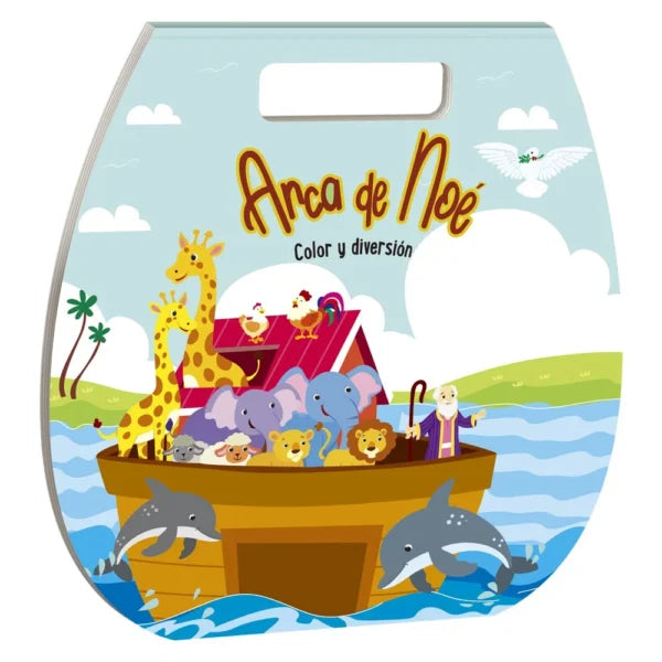 El arca de Noe Libro para Colorear