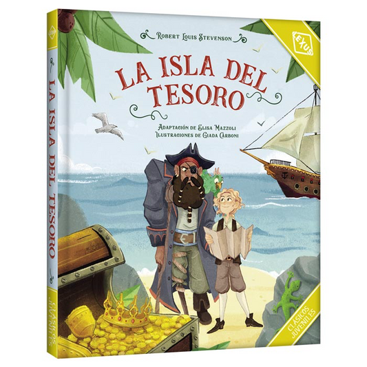 Cuento Clasico Juvenil La Isla del Tesoro Ilustrado